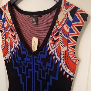 Fitted Mini Dress NWT